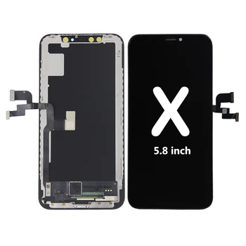 OLED Pentru iPhone X Display LCD Touch Screen Digitizer Asamblare Fara Pixeli Morti pentru iPhone X Ecran Înlocuire