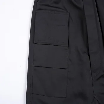 American Celebru Brand RO Cordon de Culoare Pură Casual pantaloni Scurți Streetwear Techwear Y2k Traf Bărbați Shorts pentru Femei Îmbrăcăminte pentru Bărbați