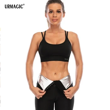 Femei Saună Jambiere de Compresie de Înaltă Talie Pantaloni de Yoga Termo Sudoare Codrin Formator pentru Antrenament Fittness Traning