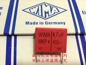 2020 vânzare fierbinte 5PCS/10buc germană condensator WIMA MKP4 400V 4.7 UF 400V 475 4U7 P: 37.5 mm transport gratuit