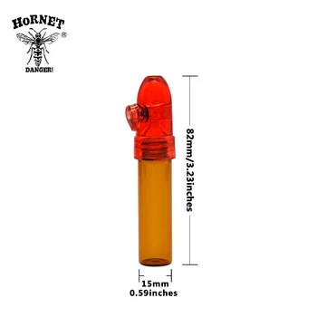 HORNET 54mm/67mm/82mm Sticlă de Plastic de Prizat Dozator Glonț de Rachete Jeleu Sunff Jeleu Sniffer.Culoare Aleatorii