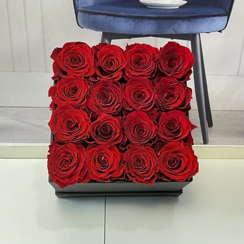 Nemuritori Flori de Trandafir cu Îmbrățișare Găleată Inima Cutie Cadou Buchet de Mireasa Materiale Viață Veșnică Floare Trandafir Cadou de Ziua Îndrăgostiților