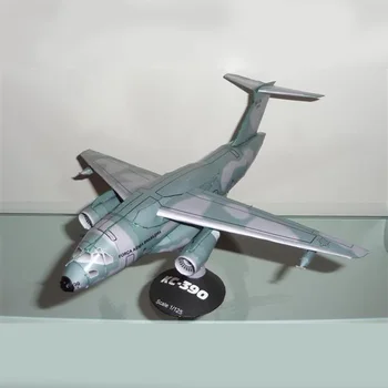 Luptător de hârtie model Embraer KC-390 A4 solid 3D model din hârtie adult copii DIY de mână-a făcut jigsaw puzzle