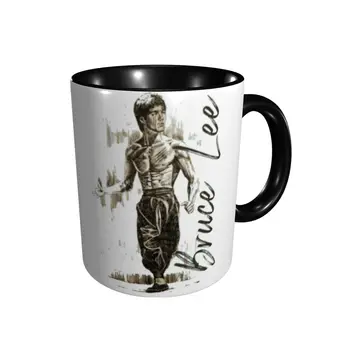 Promo Bruce Lee Atrage Bruce Lee Cani Noutate Cani Cani de Imprimare Umor Grafic cești de cafea