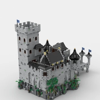 NOI Personalizate 3894PCS MOC Medievale Europene Cruciat Castelul DIY Jucării pentru Copii Ziua de nastere Cadou de Crăciun Blocuri 31120