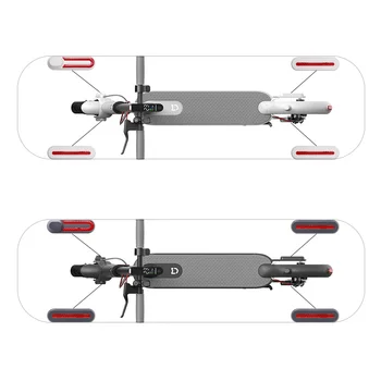 Fata Roata Spate Anvelopa Acoperi Hub-Uri Coajă De Protecție În Caz De Autocolant Pentru Xiaomi Mijia M365 Pro Scuter Electric Accesorii Skateboard