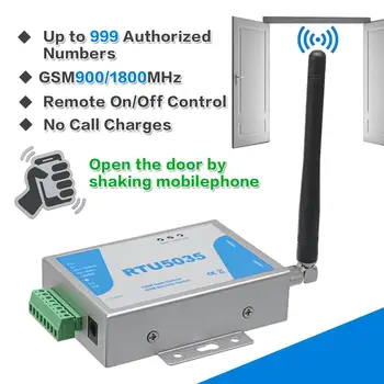 RTU5035 Operator de Alunecare Accesul de la Distanță GSM Poarta de Deschidere a Comutatorului Releului Telefon Tremura de Comandă Deschidere Ușă Funcția Wireless Deschizator