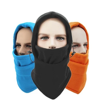 Bărbați Îngroșa Pluș Balaclava Femei de Iarnă Capul Hood Fleece Pălării Masca de Fata Eșarfă Beanie Termic mai Cald Schi, Drumeții Capota 2021