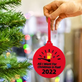 2023 Crăciun Creative de Decorare de Crăciun Amuzant Copac Agățat Ornamente DIY Copac Agățat Pandantiv Tot ce Vreau de Crăciun Este de Carburant