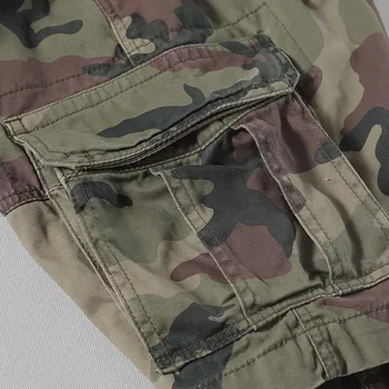 Moda Pantaloni Scurți De Camuflaj Barbati Casual Din Bumbac Pantaloni Scurți Stil Militar Armata Pantaloni Scurți De Vară Pentru Bărbați Îmbrăcăminte