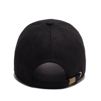 Brand UNIKEVOW de Înaltă calitate Lână Capac Iarnă solid Sepci Hip Hop pălării pentru bărbați, Unisex în aer liber Snapback Hat Cald capac