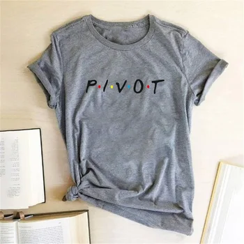Țăranul 2020 Pivot Femei Scrisoare de Imprimare T-shirt, Bluze Casual Tricouri de Vara cu Maneci Scurte Tee Cămașă Femme Haine de Înaltă Calitate