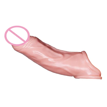 Reutilizabile Prezervative pentru Barbati Penis Sleeve Extensie Penis Extender Prezervativ Jucarii Sexuale pentru Bărbați Teaca Penisului Erotice Sex Shop