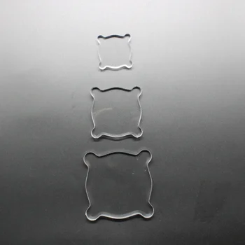 YINISE Silicon Acrilic Clar Timbre Bloc Pentru Scrapbooking DIY Album Carduri Decor de Relief Mâner Starter Forma de Timbru