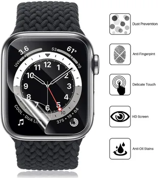 Ecran de Film Protector Pentru Apple Watch SE Seria 6 44mm 40mm Solft Ecran Protector de Acoperire Pentru Applewatch 5 4 iWatch Acccessories