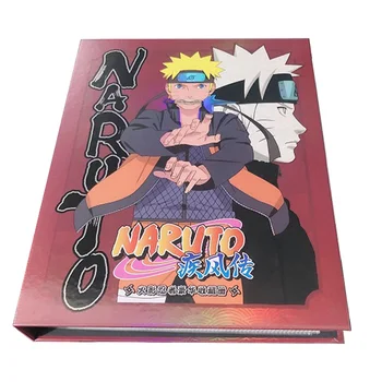 180PCS Naruto Original Carte de Colectare Personaj Anime Puzzle Carduri Titularul Rece Tabla de Joc de Cărți Cărți, Jucării, Cadouri pentru Copii