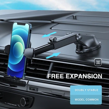 Noul Universal Retractabil 360° Rotație Auto Suport de Telefon Fraier Suport Auto GPS Telefon Standuri Auto Accesorii Auto Suport de Telefon