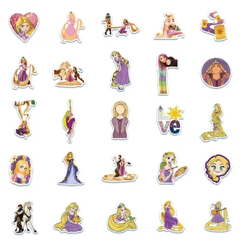 10/30/50Pcs/Set Desene animate Disney Tangled Anime Autocolante Film Rapunzel Decal Copil Jucărie Laptop Telefon Album Depozitare DIY Autocolant