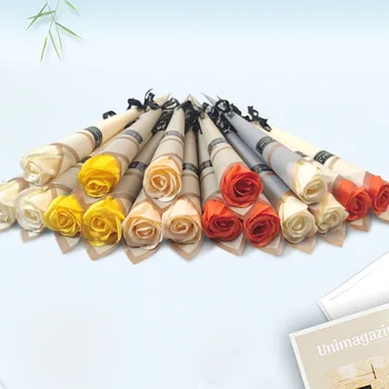 40 buc Trandafiri de Sapun buchet de Flori Creative Romantice Favoruri de Nunta Trandafir săpunuri de flori pentru Valentine ' s Cadou de Ziua Mamei Cadouri