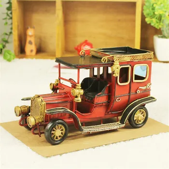 De înaltă calitate model de masina jucării Retro fier de Epocă aristocratic masina clasica ornamente de cafea de origine magazin de decoratiuni de nunta cadouri