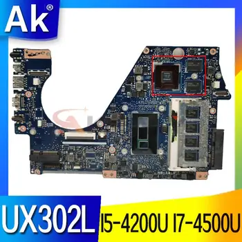 UX302 Placa de baza Pentru Laptop ASUS UX302LG UX302L UX302LA Original, Placa de baza 4GB I5-4200U I7-4500U GT730M-2G UMA Test OK