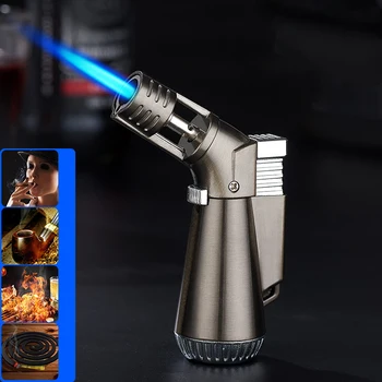 Mini Bucatarie de Gătit Turbo Torch Lighter de Metale Portabil de Gaze mai Ușoare Trabuc Brichete Fumatul Accesorii Gadget-uri pentru Barbati
