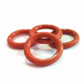Silicon rosu Oana Inel de Etanșare Garnitură OD 4 ~ 40mm Silicon de Calitate Alimentară de Spălare de Cauciuc o-ring vmq