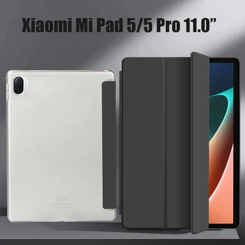 Tableta Caz Pentru Xiaomi MiPad 5 Pro / Pad5 Inteligente Caz MI PAD 5 Ultra subtire tableta din piele Tri-fold Shell Acoperire Pentru MiPad 5 5Pro