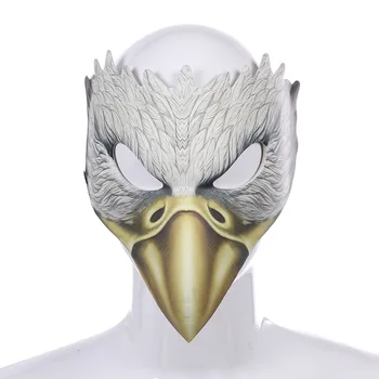 1 BUC Vultur Masca EVA Mascaradă Măști de Față Complet Eagle Cosplay articole pentru acoperirea capului Petrecere de Halloween, Masca de Recuzită