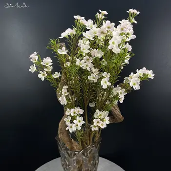 SunMade Delicate Australian Prune Flori De Mătase Artificială Flores Acasă Decor Nunta Accesorii Pentru Aranjamente Florale Decoratiuni De Toamna