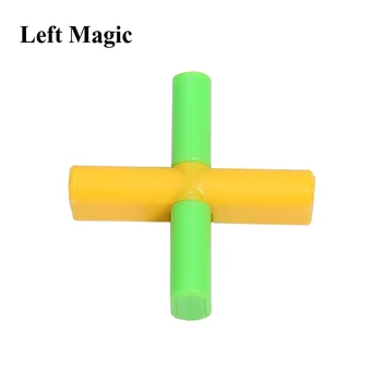 Cruce De Blocare Trucuri De Magie Magic Cruce Interesant De Blocare A Debloca Automat Close-Up De Performanță Etapă De Jucărie