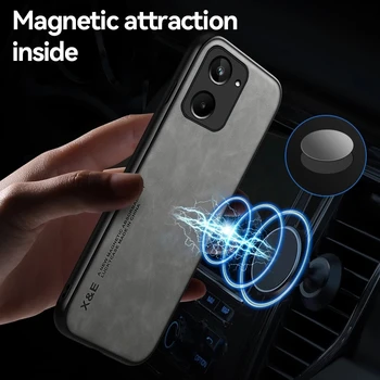 Realmi 10 4G Caz Masina Suport Magnetic Telefon Caz Pentru Realme 10 4G RMX3630 6.4