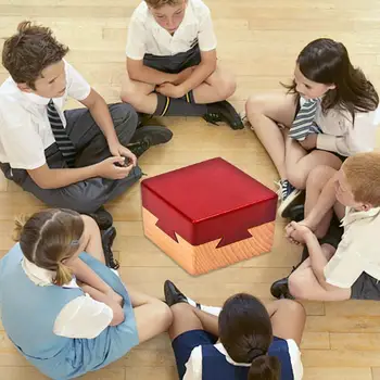 Clasic Iq Mintea de Lemn Magic Box Joc de Puzzle Pentru Adulți, Copii Cadouri Iq-ul Joc Teaser Creier de Învățământ Devreme Să T5e0