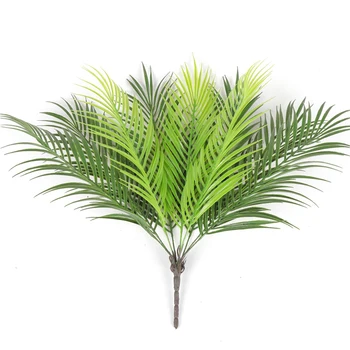 Verde Artificial Frunze De Palmier De Plastic Plante Tropicale Ramură De Copac Fals Plante Jungla Gradina Decor De Nunta De Decorare Accesorii