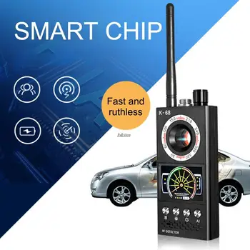 K88 Multi-funcție Anti-spionaj Detector Camera GSM Audio Bug Finder GPS Semnal RF Tracker Detecta Cancan Proteja Intimitatea K68