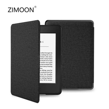 Tesatura Slimshell Smart case pentru Kindle 8 Usoare Premium din Piele PU de Acoperire Magnetică pentru Kindle 8 SY69JL 2016 Lansat