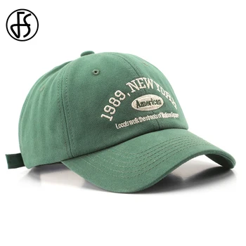 FS 2023 Primăvară Verde Maro New York Șepci de Baseball pentru Bărbați Pentru Femei de Brand Scrisoare Hip Hop Pălării în aer liber Spotrs Trucker Hat Casquette
