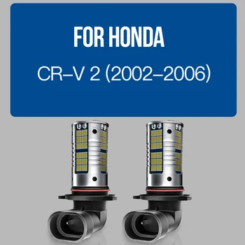 2 buc LED Lumina de Ceață Lampă Blub HB4 9006 Canbus fara Eroare Pentru Honda CRV 2 (2002-2006)