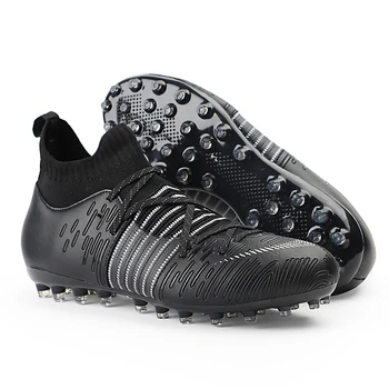 Ghete Unisex MG Pantofi de Fotbal de Formare în aer liber Cizme Adidas Piroane Lungi, ghete de Fotbal TF Gazon Futsal
