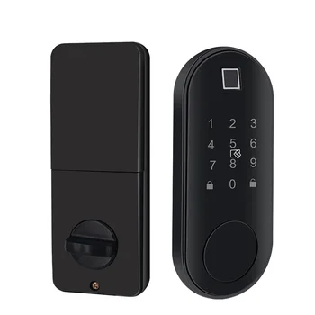 Inteligent de Blocare a sistemului de acces fără cheie Electronică Bluetooth TTlock Biometric de Amprente Cheile de Card IC Touch Ecran Tastatura de Blocare Automată APP de Control