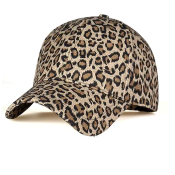 Bărbați Femei Leopard de Imprimare Rock Sepci de Baseball Sport Dans sepci Snapback Pălării de Soare Hip-Hop Reglabil Capace