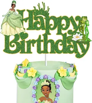 Printesa Disney Tangled Rapunzel, Aurora, Jasmine, Tiana Congelate Tort Consumabile Tort Toppers Tort Steagul De Nunta Tort Decor