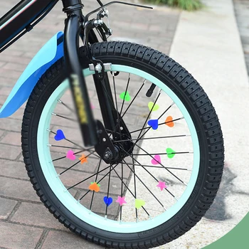 36PCS Roată de Bicicletă Vorbit Margele Colorate Decoratiuni Clipuri pentru Copii Cadouri Frumoase, Practice Ciclism Accesorii pentru Biciclete