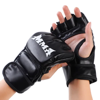 Kick Box, Mănuși pentru Bărbați, Femei PU Karate, Muay Thai Guantes De Boxeo Gratuit Lupta MMA Sanda Formare Adulți Copii Echipamente