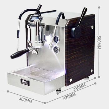 Mașină de Espresso Semi-Automat Mașină de Cafea 9 Bar Cazan Dublu Pompă Rotativă I-30 Comercial de uz Casnic 3 Etape de Control PID