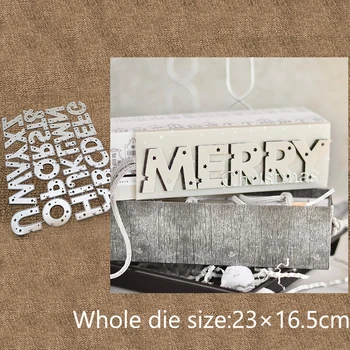Noul Design Craft din Metal stencil mucegai Moare de Tăiere star litere decor album mor reduceri Album Carte de Hârtie Ambarcațiuni Relief