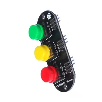 3 Pic de 3 culori de Înaltă Tastatura Butonul Module Pentru Arduino Electronice Blocuri