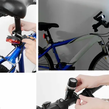 Bicicleta Fata-Spate, Set De Lumina Lanterna Stop Impermeabil Noapte De Echitatie Camping Biciclete De Munte Ciclism Biciclete Kit