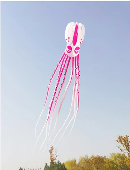 Transport gratuit caracatiță zmeu mari gonflabile, zmeu zbor nailon moale zmee pentru adulți profesionale zmee