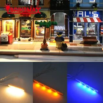 BRIKSMAX Lumina LED-uri Colorate Kit Pentru toate Blocuri Caramizi Model Decora Set de Jucării Pentru Copii de Craciun Cadou